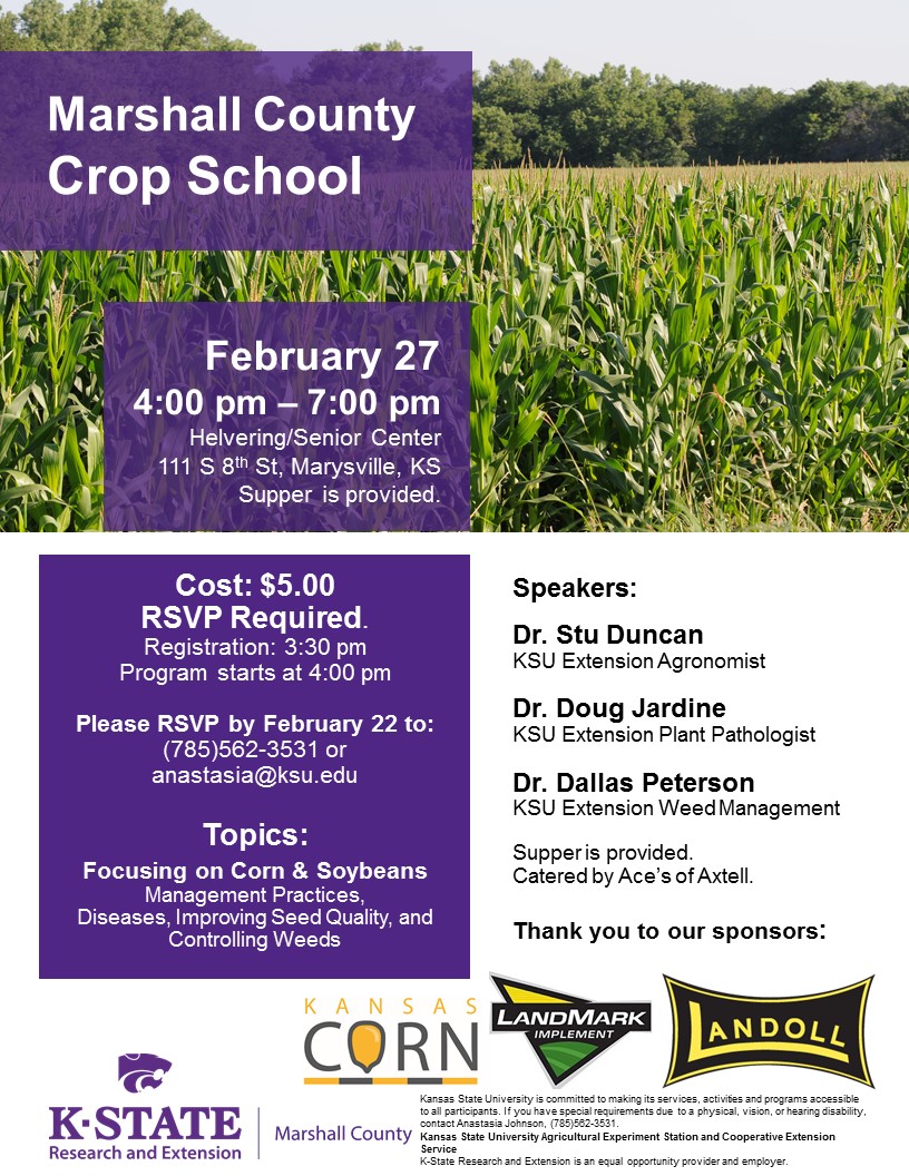 2019 Marshall County Crop School